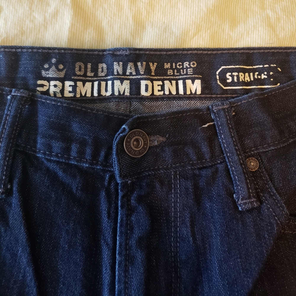 Old Navy Mens Straight Jeans 32x32 - Picture 6 of 8
